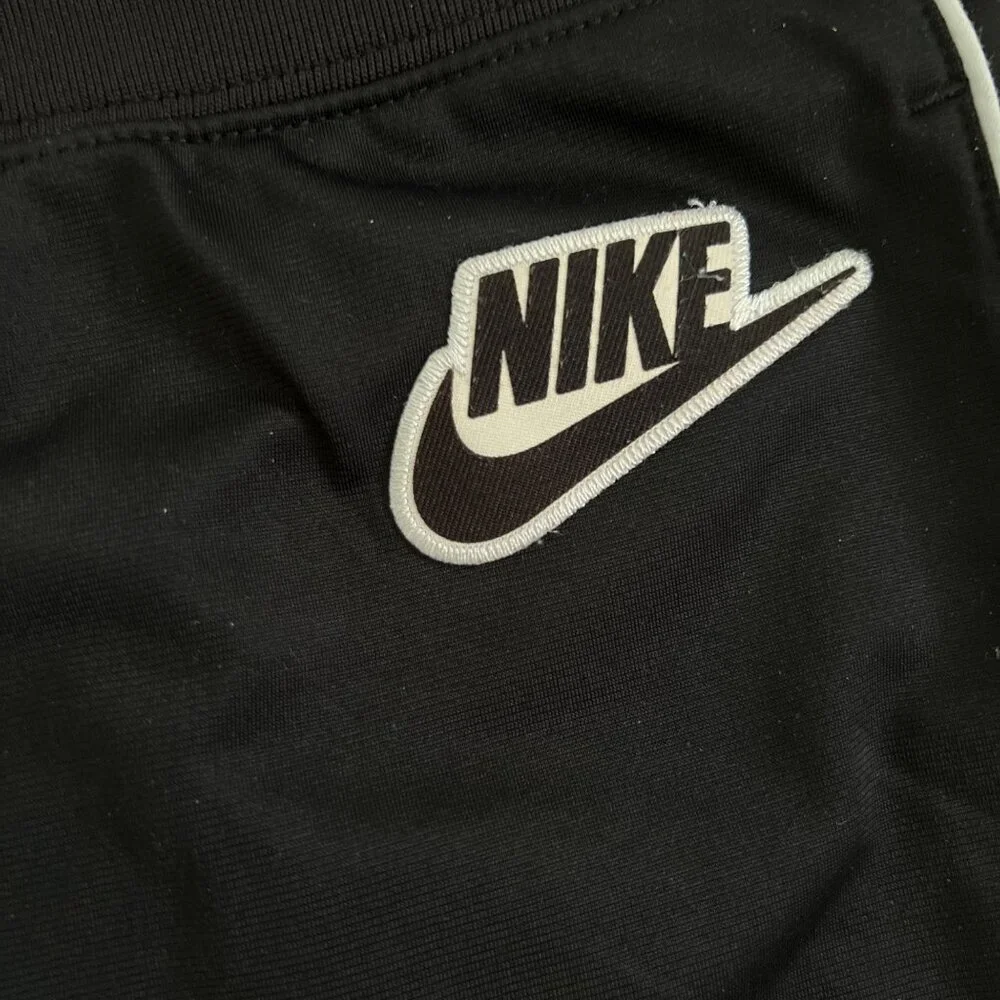 Nike‎ Track Pants Men XL Black Sporty Joggers Side Piping Activewear